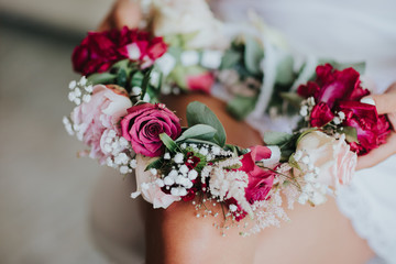 Couronne de fleurs