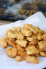 portion of fried fish