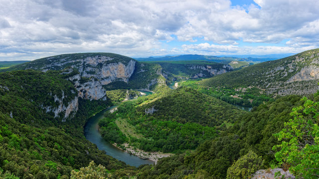 Belvédère du Serre de Tourre, Gorges de l'Ardèche