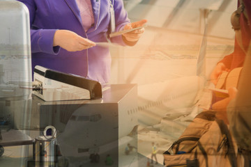 air hostess check passport