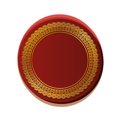 Isolated seal stamp icon vector design