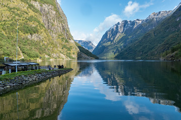 Fototapeta na wymiar Fjords in Norway