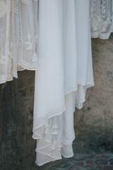 Robe de la mariée et celles de ses témoins