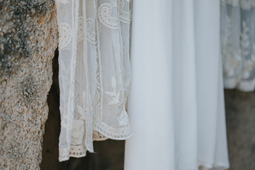 Robe de la mariée et celles de ses témoins