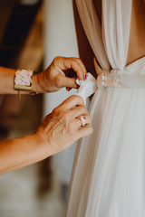 Obraz premium La mariée et sa maman