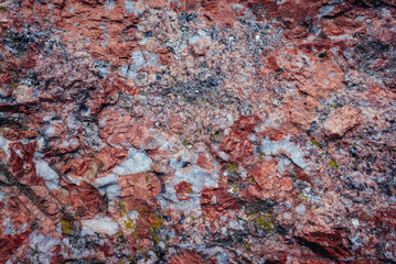 Details of a Pegmatite rock in Poland
