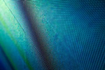 CloseUp LED blurred screen. LED soft focus background. abstract background ideal for design.