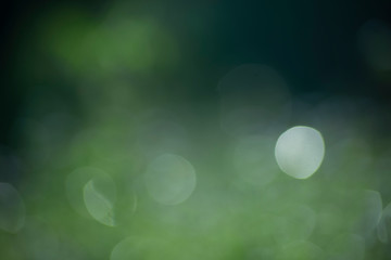 The abstract background of soft blue bokeh 