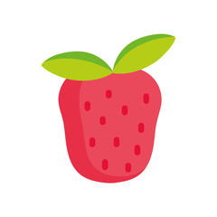 summer strawberry fruit fill style icon
