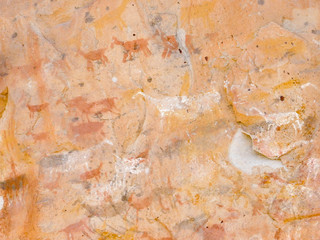 Cave paintings in Patagonia, Argentina, Cueva de las Manos