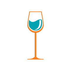 Wine Glass Logo
