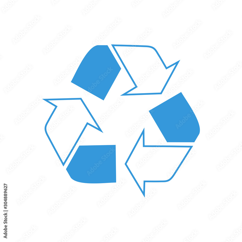 Poster trash can icon vector design symbol