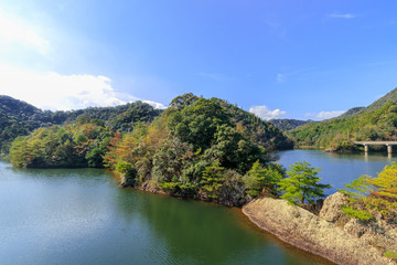 Fototapeta premium 有田ダム 佐賀県有田町 Arita dam Saga Arita town