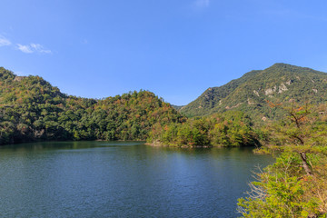 Fototapeta premium 有田ダム 佐賀県有田町 Arita dam Saga Arita town