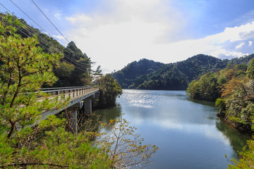 Fototapeta premium 有田ダム 佐賀県有田町 Arita dam Saga Arita town