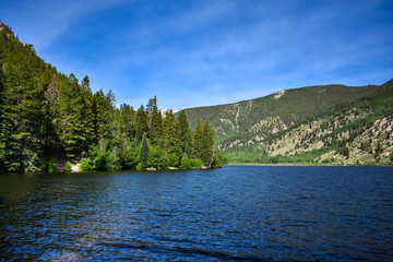 Fototapeta premium lake in mountains