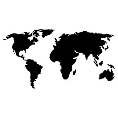 world maps icon vector design symbol