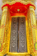 One landmark of Wat Ratchabophit Sathit Maha Simaram in Bangkok, Thailand. A place everyone in every religion can be viewed.