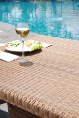 Artistic Ethnic Classy Modern Elegant Luxury Indoor Home Interiors and Outdoor Garden Park Furniture Table Chair Cabinet Accessories from Rattan Plastic Wicker or Wooden Materials for Hotel and House 