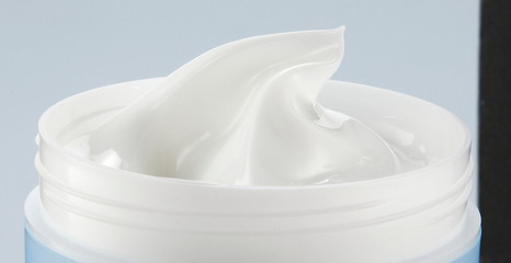 Moisturizing Cream close up -A cream is a preparation usually for application to the skin.