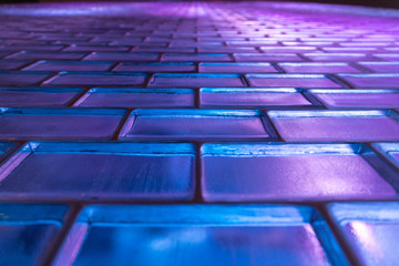 Glass Brick Texture, Close