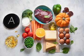 Foods high in vitamin A
