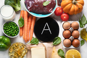 Foods high in vitamin A