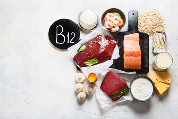 Natural sources of Vitamin B12 (Cobalamin)
