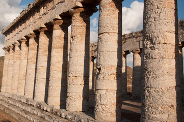 Colonne del Tempio Dorico di Segesta (Trapani, Sicilia) 