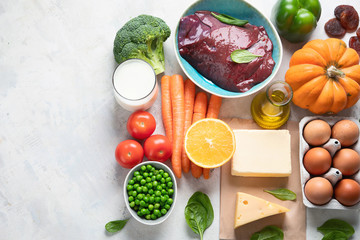 Foods high in vitamin A