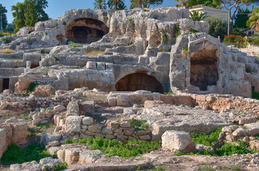 Necropoli Grotticelle, Siracusa in Sicilia