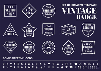 Vintage Retro Vector for banner