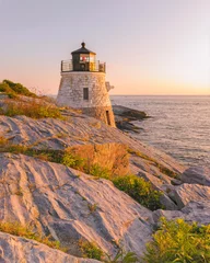 Foto op Aluminium Castle Hill Lighthouse, Newport, Rhode Island at twilight © Marianne Campolongo