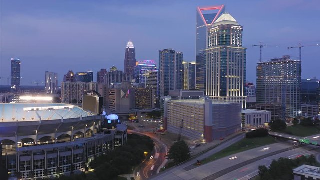 Aerial Views of the City of Charlotte, North Carolina Editorial Stock Image  - Image of landmark, modern: 183286654