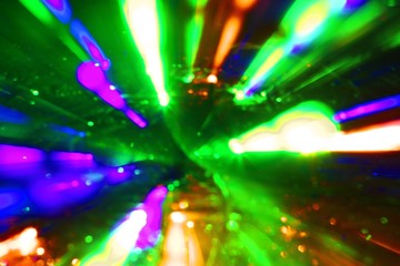 Fototapeta na wymiar xmas moving night club rays texture - cute abstract photo background