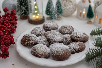 traditional home made sweet German Christmas Cookies 