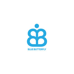 Logo Design wiith Abstract B letter Icon