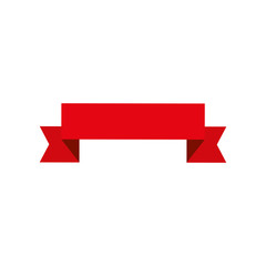tape ribbon emblem isolated icon vector illustration design
