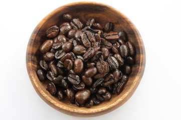 コーヒー豆　深煎り