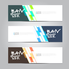 Vector abstract design background texture  banner template. 