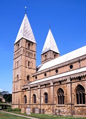 View of Southwell Minister, Southwell, UK.