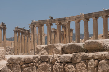 Obraz premium Jerash, antique city near Amman