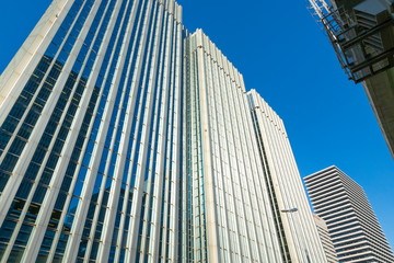 都市風景　ビルディング　大阪市北区中之島にて