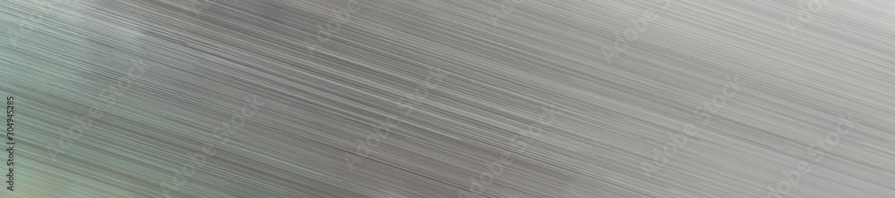 Aufkleber wide header background with diagonal line texture and gray gray, dim gray and silver colors and space for text or image