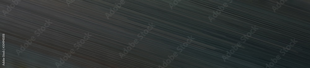 Aufkleber wide banner background with digital line texture and very dark blue, dim gray and black colors and s
