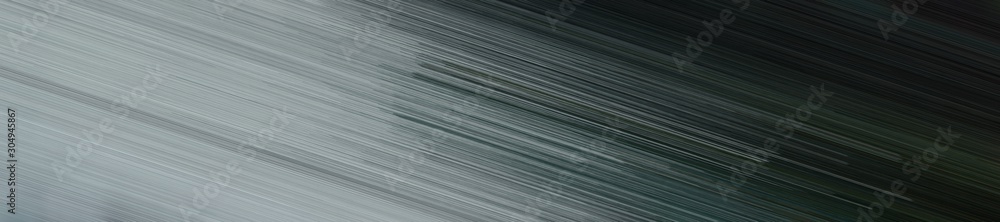 Poster abstract wide banner graphic texture with very dark blue, light slate gray and dark gray colors and 