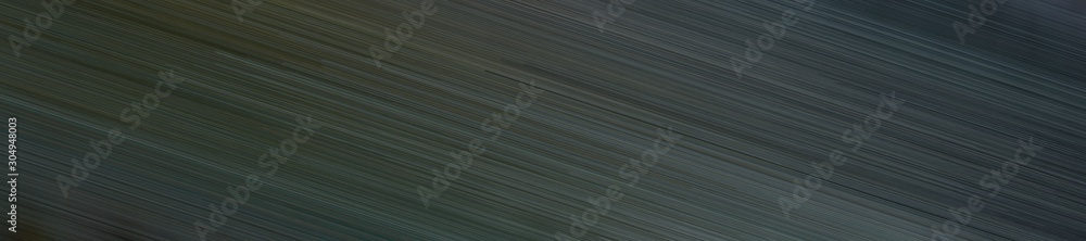 Poster wide banner graphic with digital line design and dark slate gray, dim gray and very dark green color