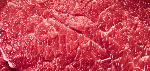 Fotobehang beef meat texture closeup © AllFOOD