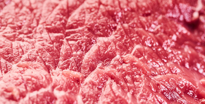 Beef Meat Texture Closeup