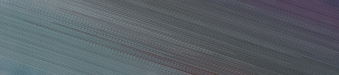 Fototapeta premium wide banner graphic with line texture and dim gray, light slate gray and dark slate gray colors and space for text or image
